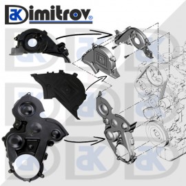 Капак на ангренажен ремък за Citroen Berlingo C3 C4 Xsara Peugeot 207 307 308 Partner